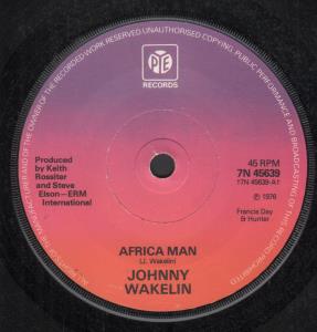 Johnny Wakelin - Africa Man - 7 Inch