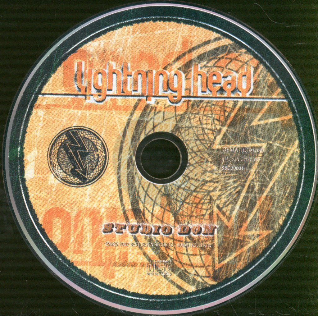 Lightning Head - Studio Don - Cd