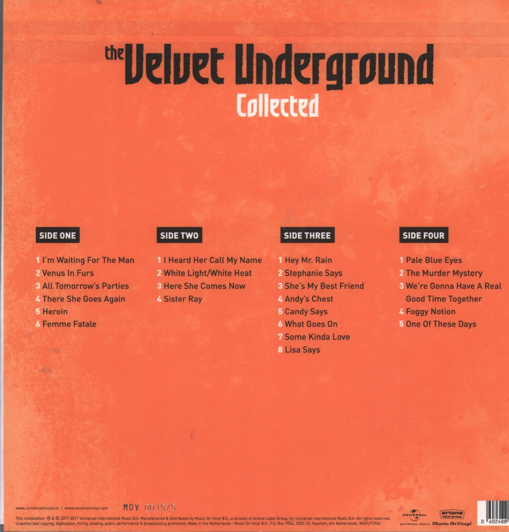 Velvet Underground - Collected - Double Lp