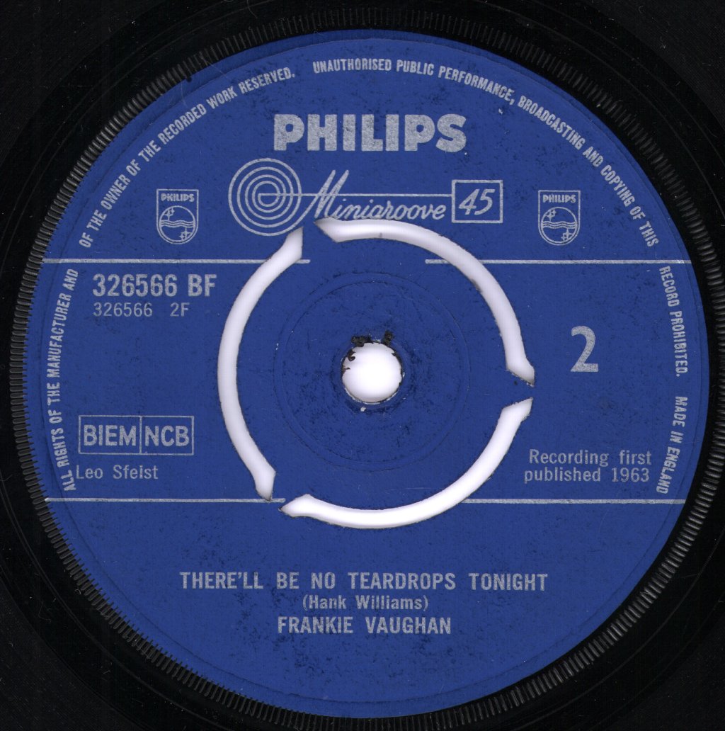 Frankie Vaughan - Loop De Loop - 7 Inch