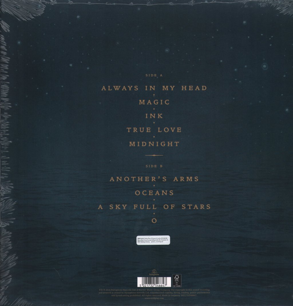 Coldplay - Ghost Stories - Lp