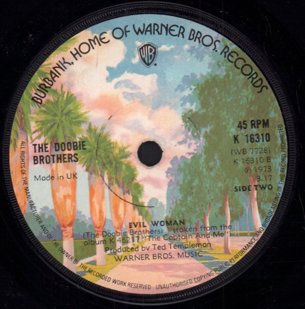 Doobie Brothers - China Grove - 7 Inch