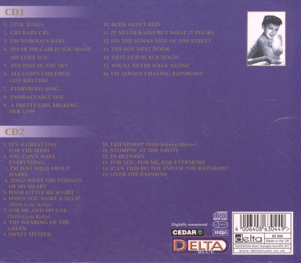 Judy Garland - Chasing Rainbows - Cd Set