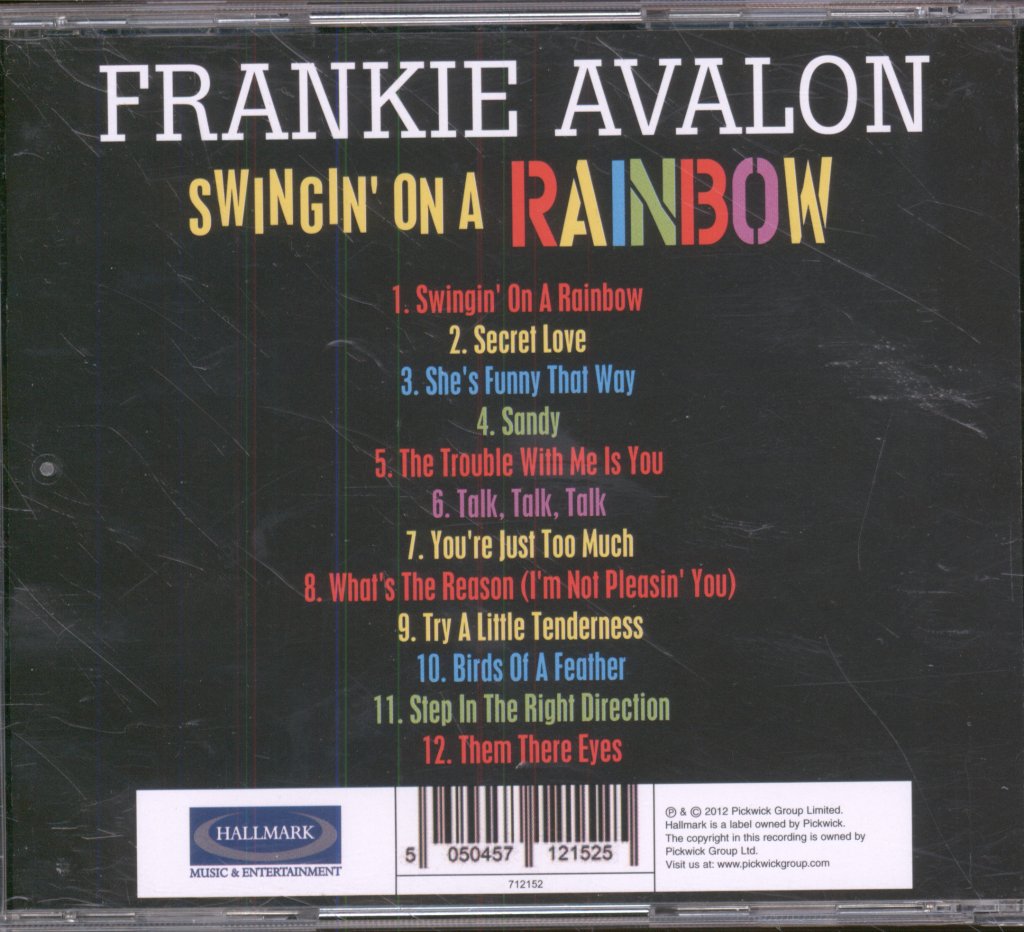 Frankie Avalon - Swingin' On A Rainbow - Cd