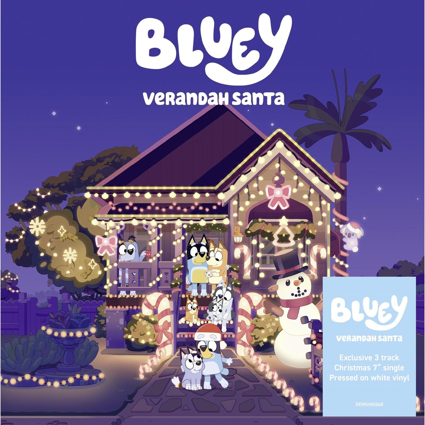 Bluey - Verandah Santa - 7 Inch