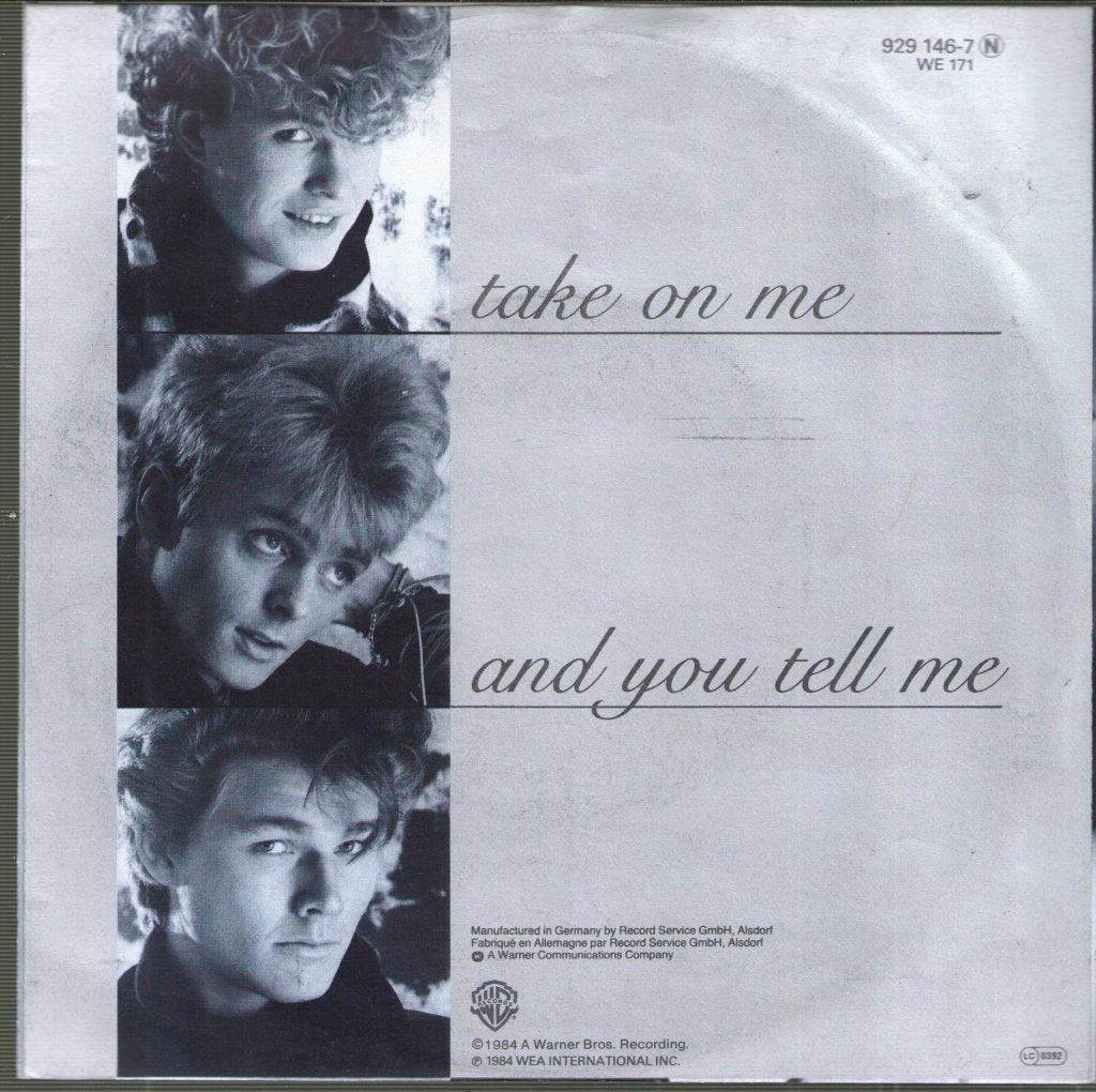 A-Ha - Take On Me - 7 Inch