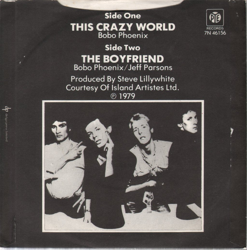 Dead Fingers Talk - This Crazy World / The Boyfriend - 7 Inch