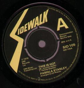 Pamala Stanley - This Is Hot - 7 Inch