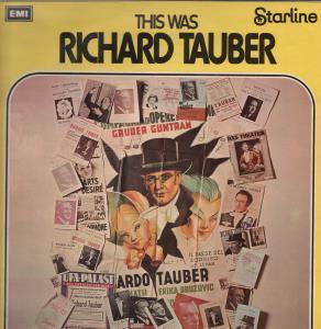 Richard Tauber - This Was - Lp