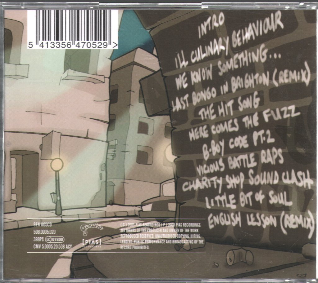DJ Format - Music For The Mature B-Boy - Cd