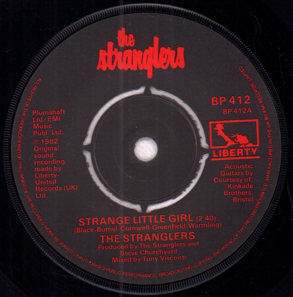 Stranglers - Strange Little Girl - 7 Inch