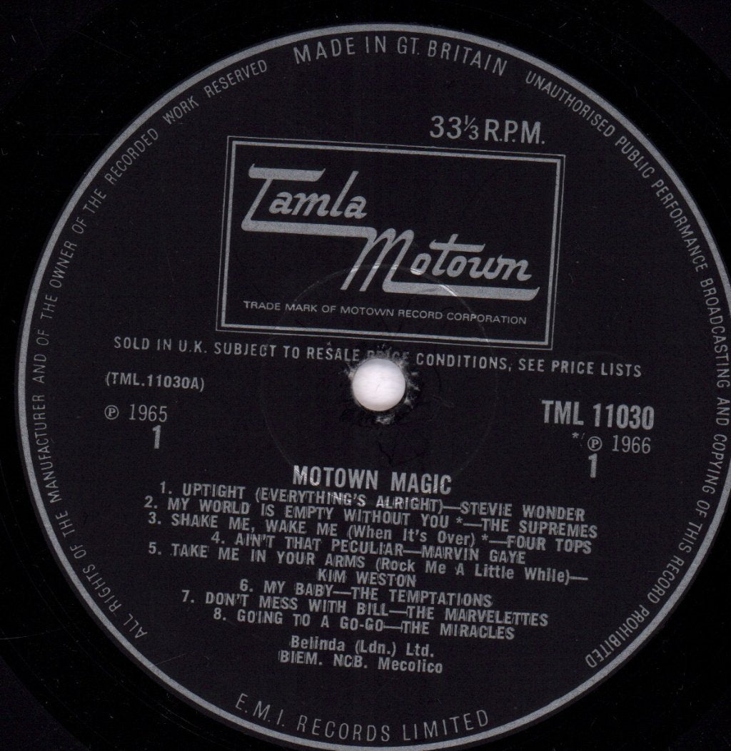 Various Artists - Motown Magic - Lp