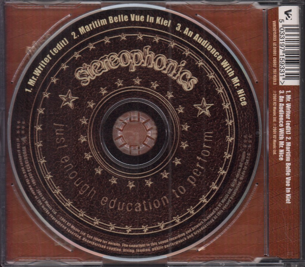 Stereophonics - Mr Writer - Cd
