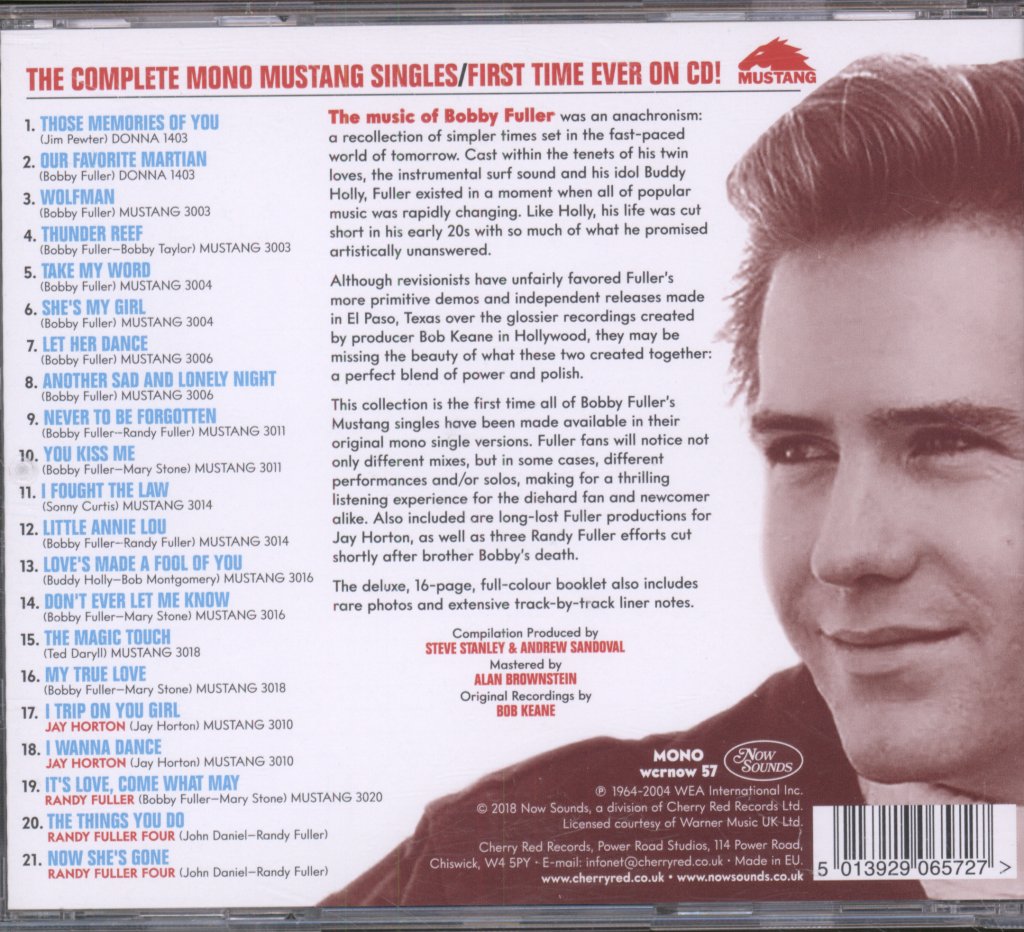Bobby Fuller Four - Magic Touch: The Complete Mustang Singles Collection - Cd