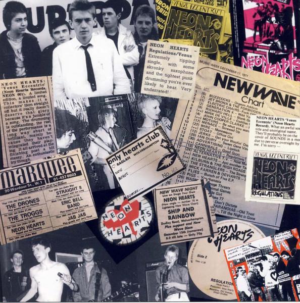 Neon Hearts - Venus Eccentric! / Regulations - 7 Inch