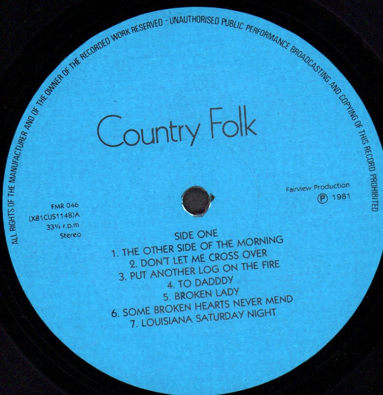 Country Folk - We Are - Lp