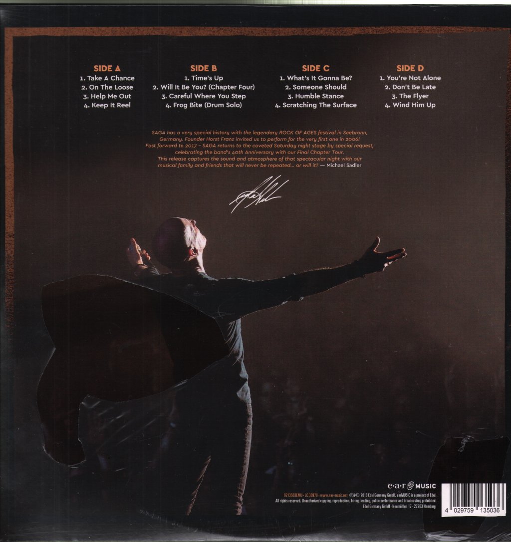 Saga - So Good So Far (Live At Rock Of Ages) - Double Lp