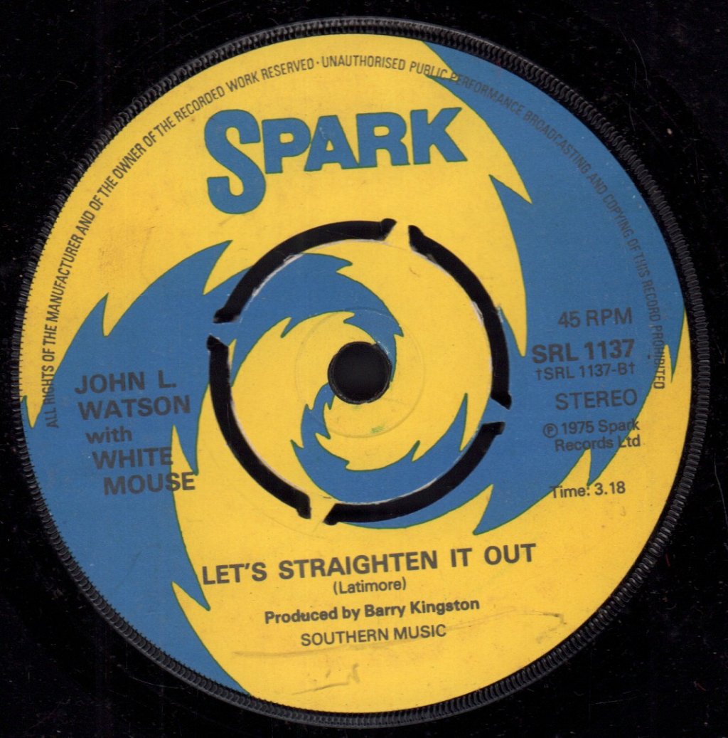 John L.watson - You're The Song - 7 Inch