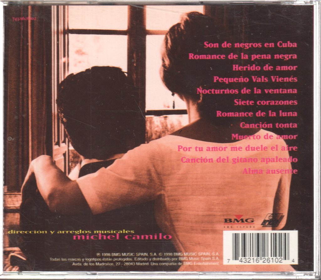 Ana Belén - Lorquiana (Poemas De Federico García Lorca) - Cd