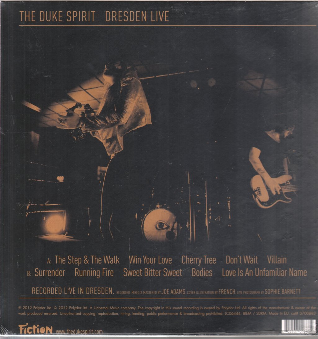 Duke Spirit - Dresden Live - Lp
