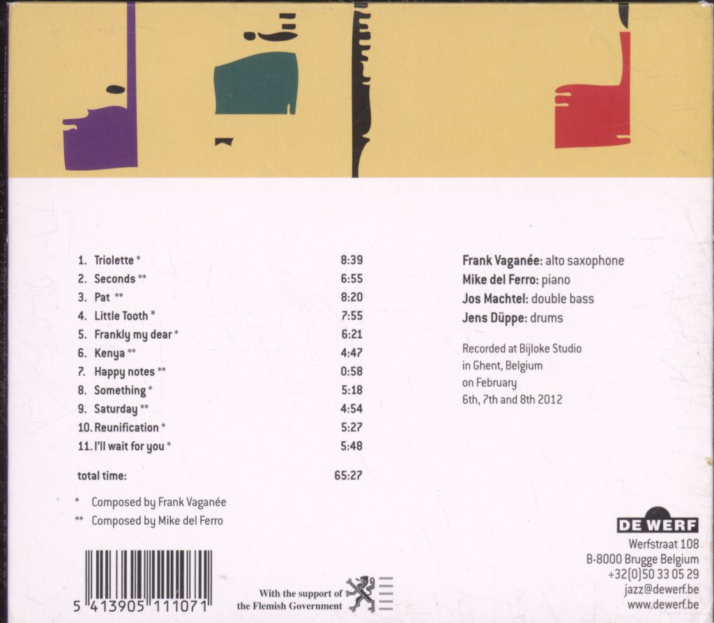 Del Ferro - Vaganée Group - Happy Notes - Cd