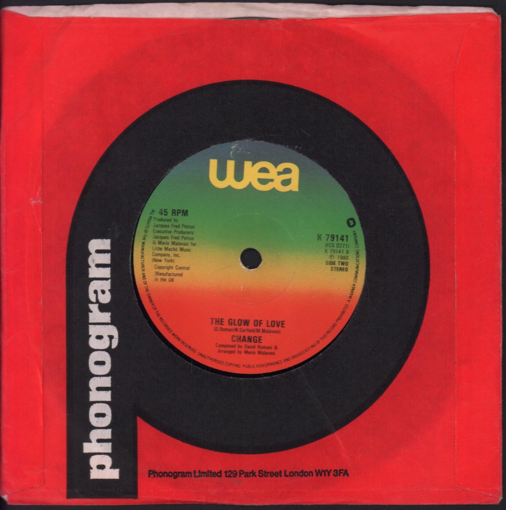 Change (80'S Pop Group) - A Lover's Holiday - 7 Inch
