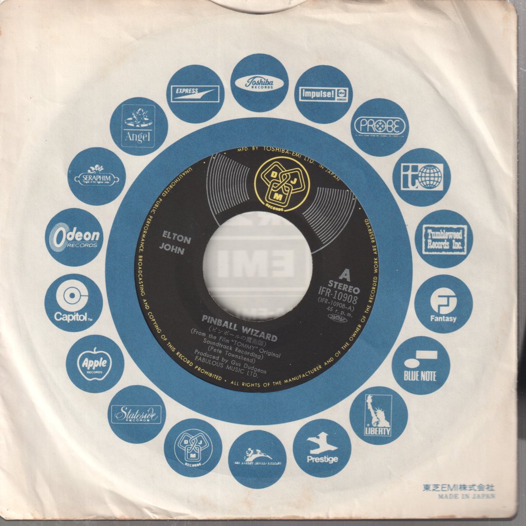 Elton John - Pinball Wizard - 7 Inch