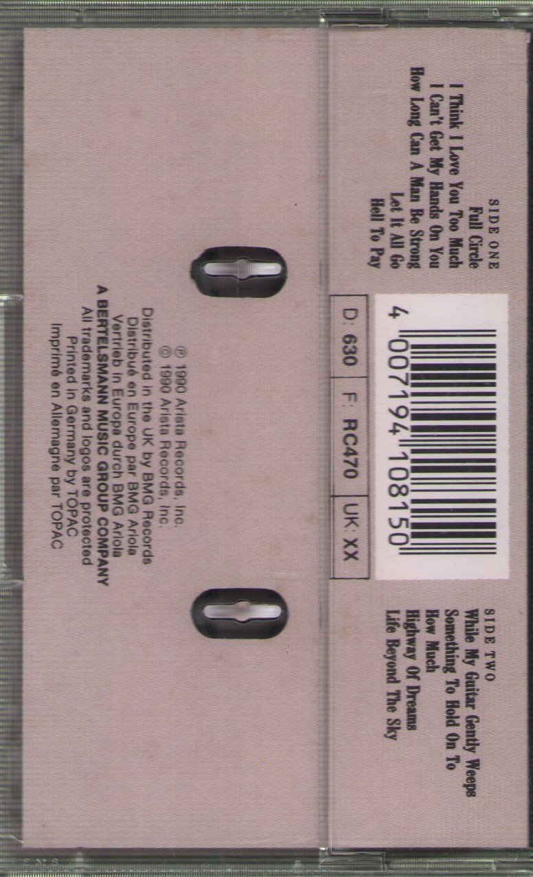 Jeff Healey Band - Hell To Pay - Cassette