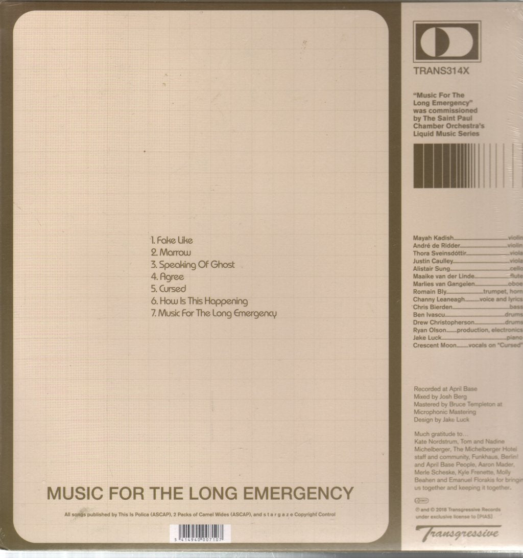 Polica And Stargaze - Music For The Long Emergency - Lp