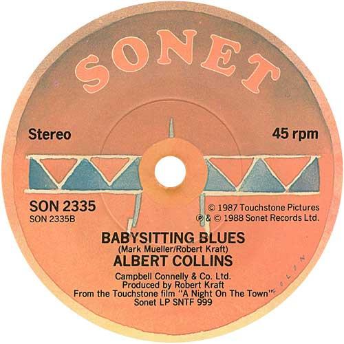 percy sledge / albert collins - Just Can't Stop / babysitting blues - 7 Inch