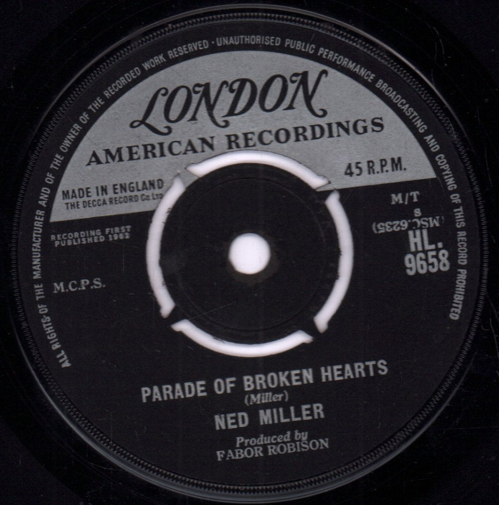 Ned Miller - From A Jack To A King - 7 Inch