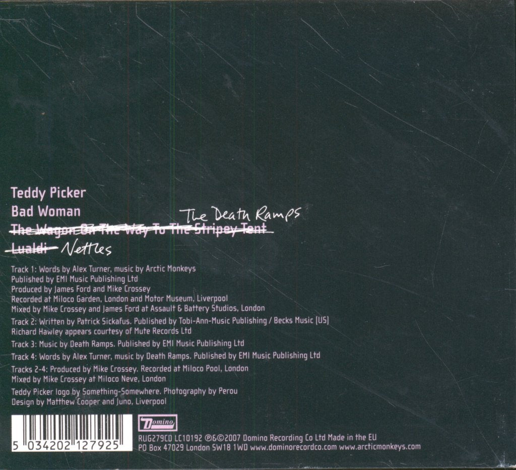 Arctic Monkeys - Teddy Picker - Cd