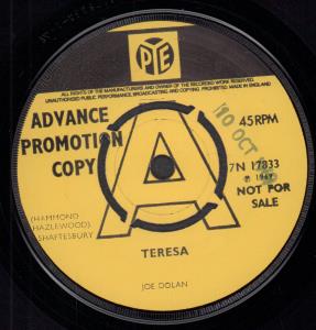 Joe Dolan - Teresa - 7 Inch