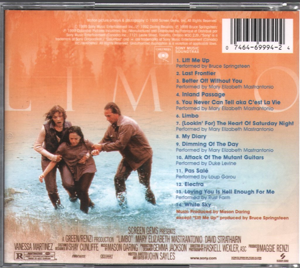 Mason Daring - Limbo (Music From The Motion Picture) - Cd