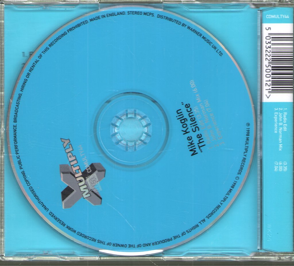 Mike Koglin - Silence - Cd