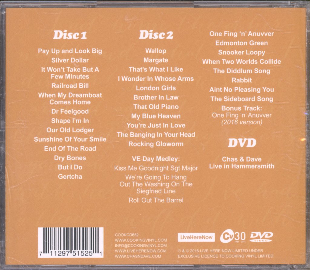 Chas And Dave - Not Just Anuvver Beano - Cd Set