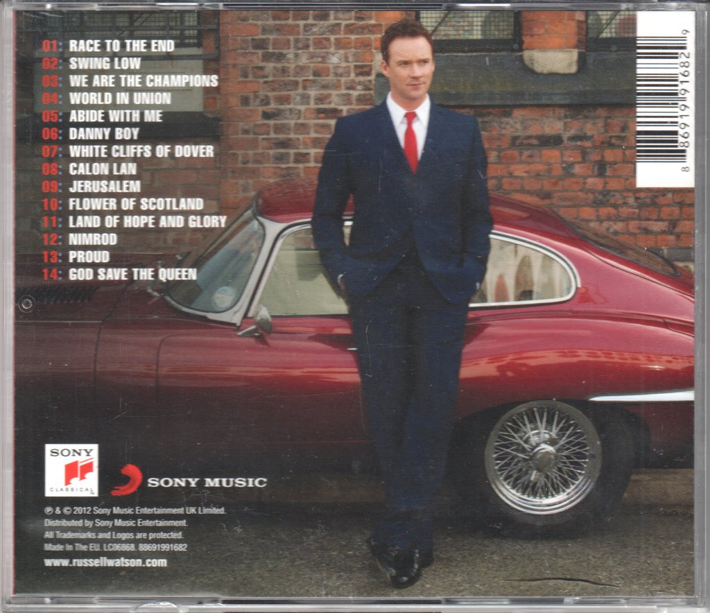 Russell Watson - Anthems - Music To Inspire A Nation - Cd