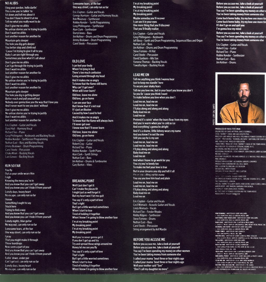 Eric Clapton - Journeyman - Lp