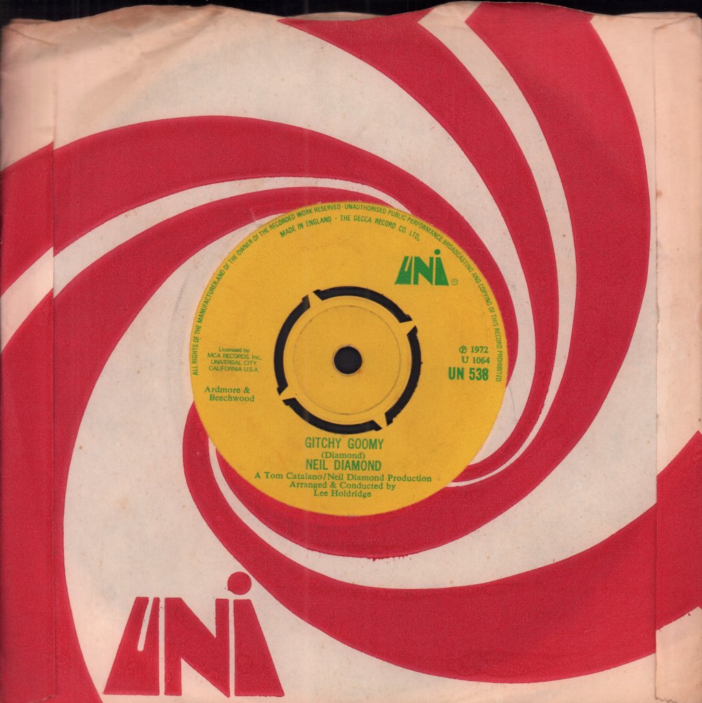 Neil Diamond - Song Sung Blue - 7 Inch