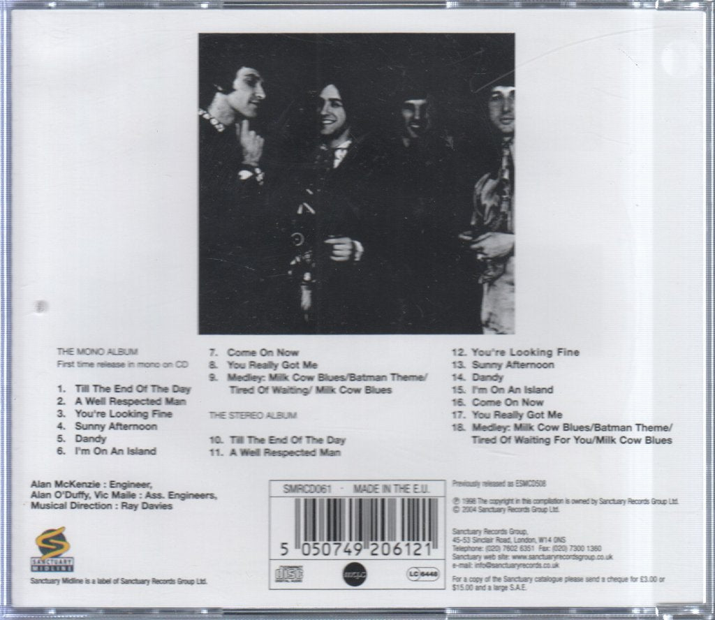 Kinks - Live At Kelvin Hall - Cd