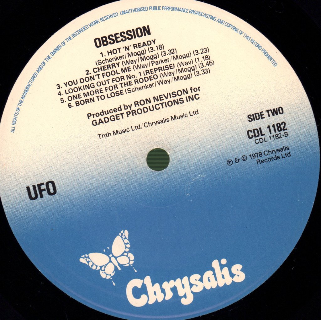 UFO - Obsession - Lp