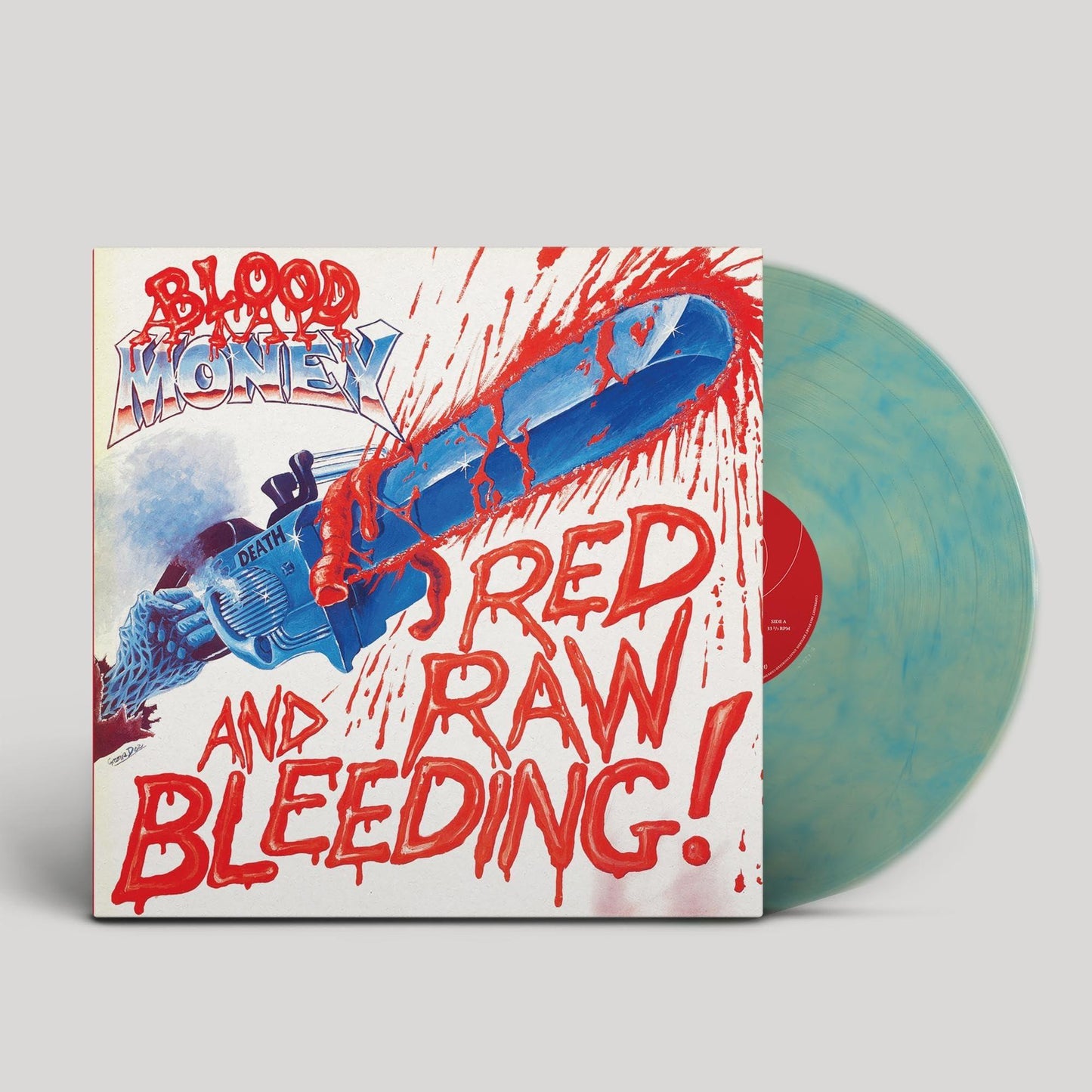 Blood Money - Red Raw and Bleeding! - Lp