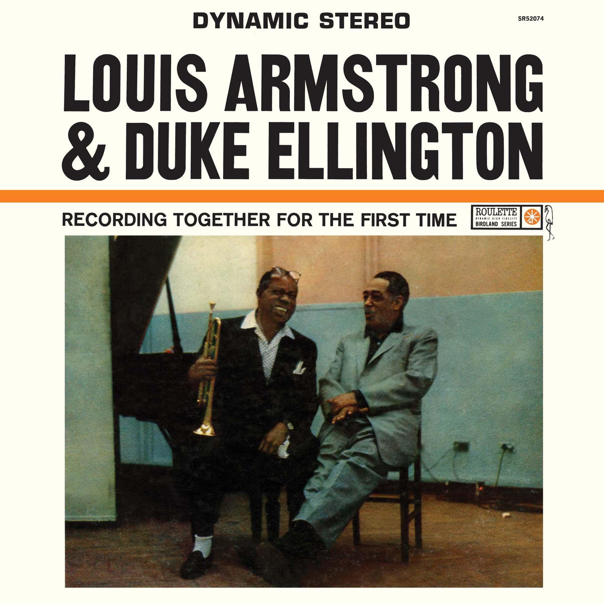Louis Armstrong And Duke Ellington - Recording Together For the First Time - Lp