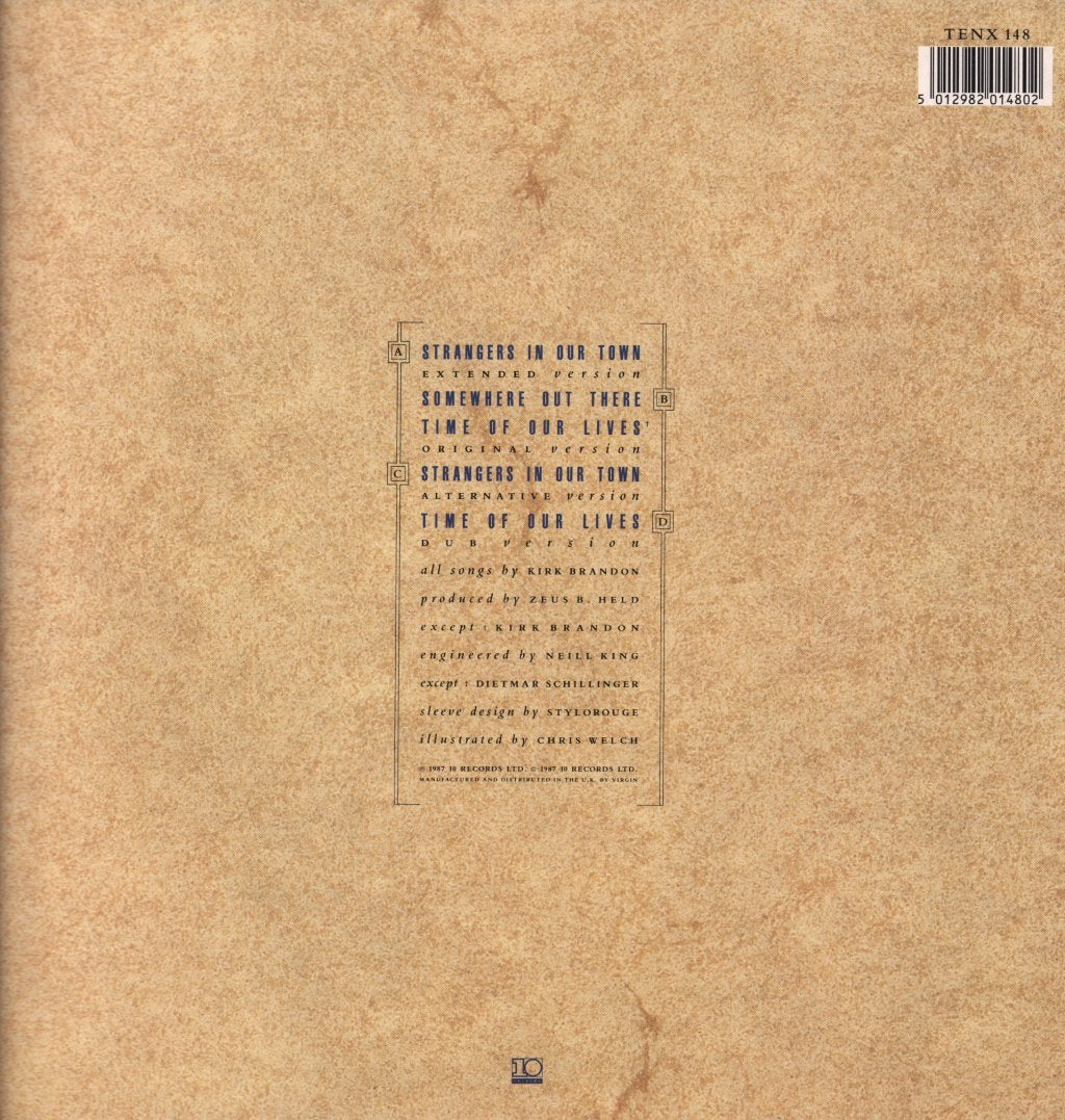Spear Of Destiny - Strangers In Our Town - Double 12 Inch