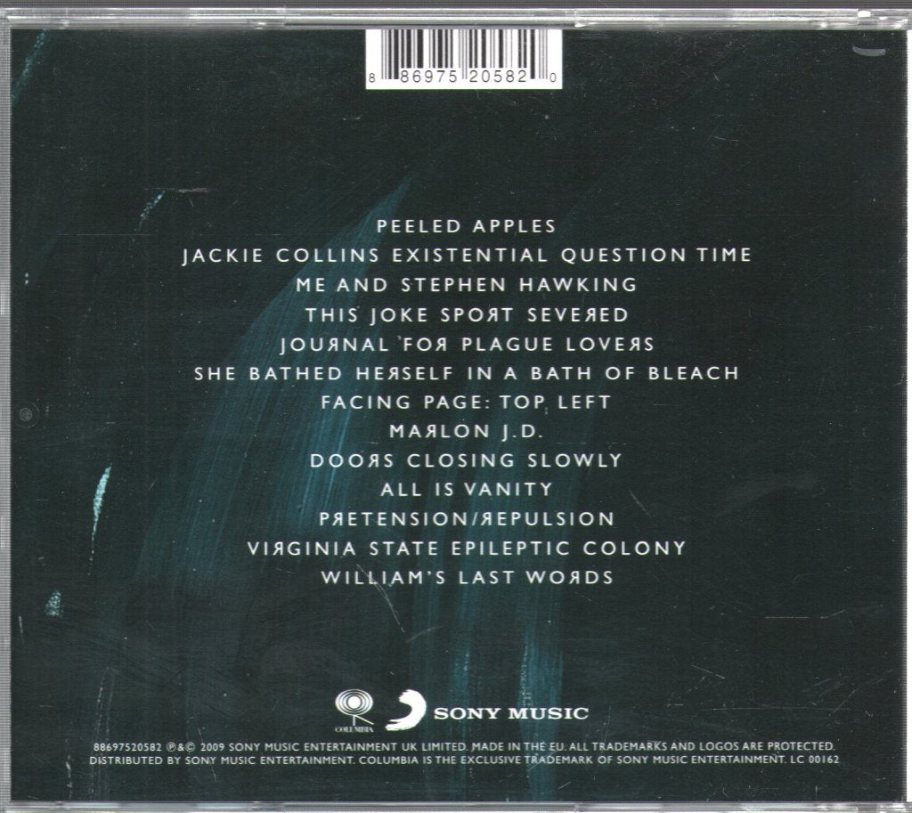 Manic Street Preachers - Journal For Plague Lovers - Cd