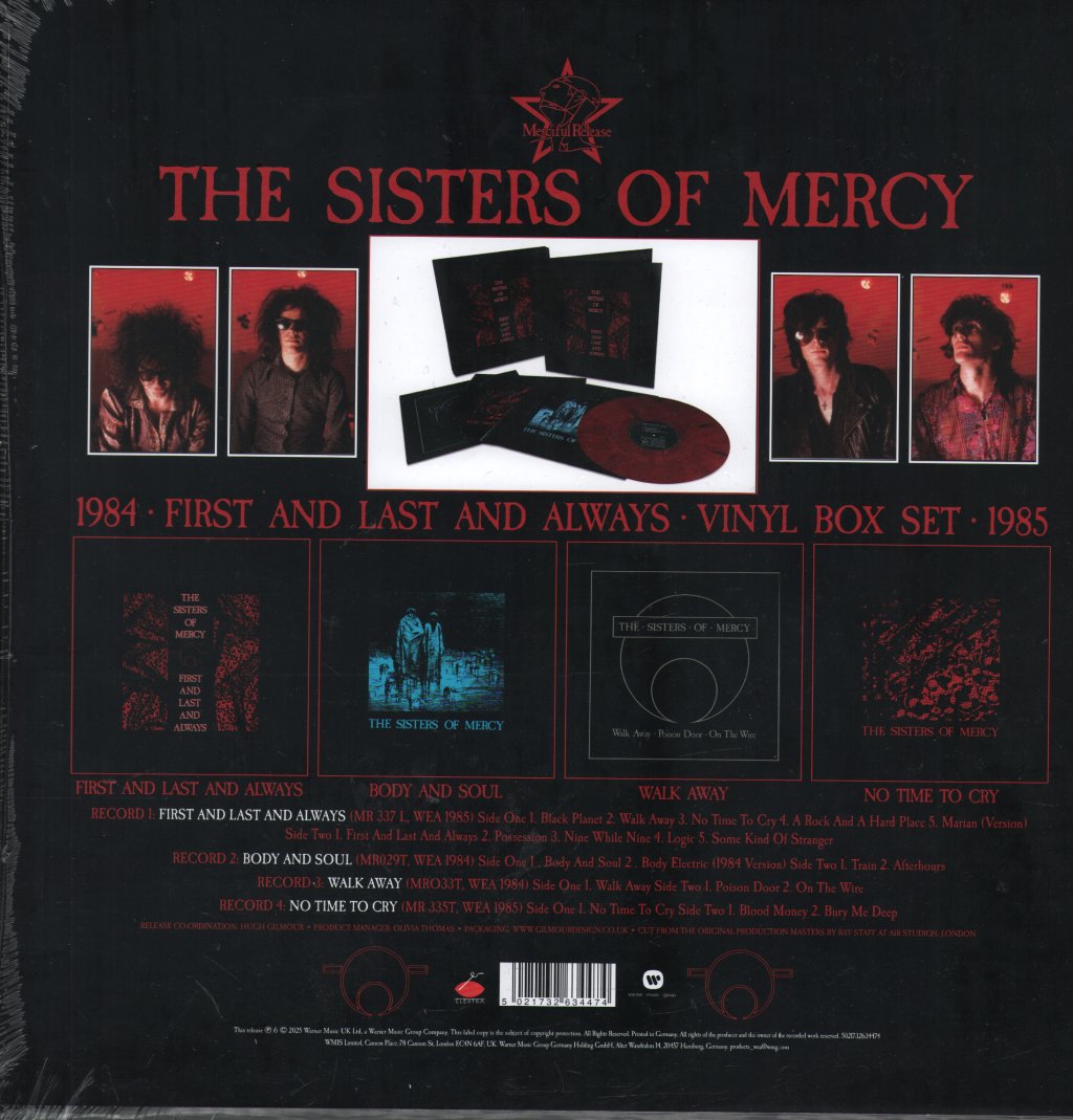 Sisters Of Mercy - First and Last and Always (40th Anniversary Edition) - Lp Box Set