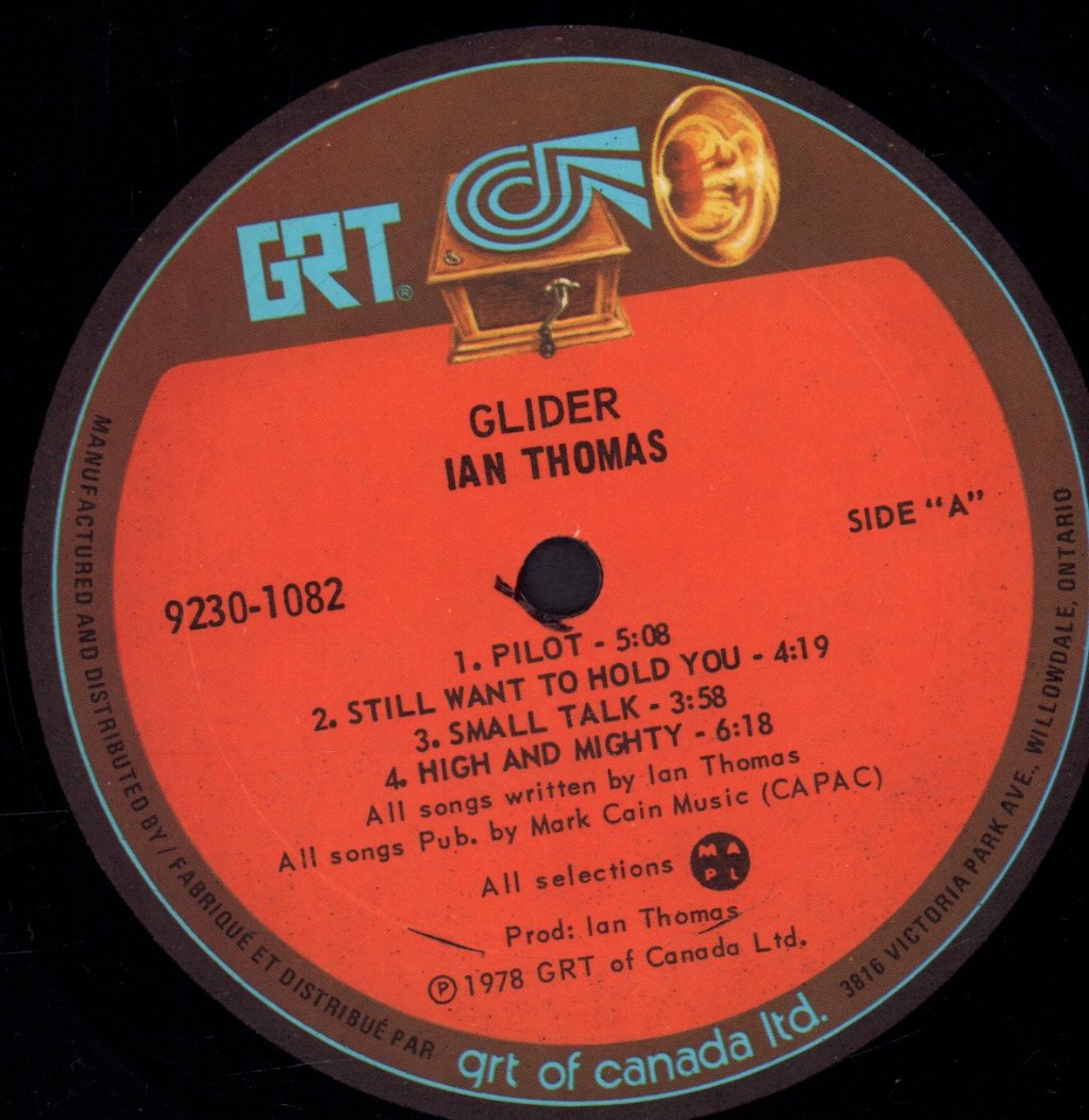 Ian Thomas Band - Glider - Lp