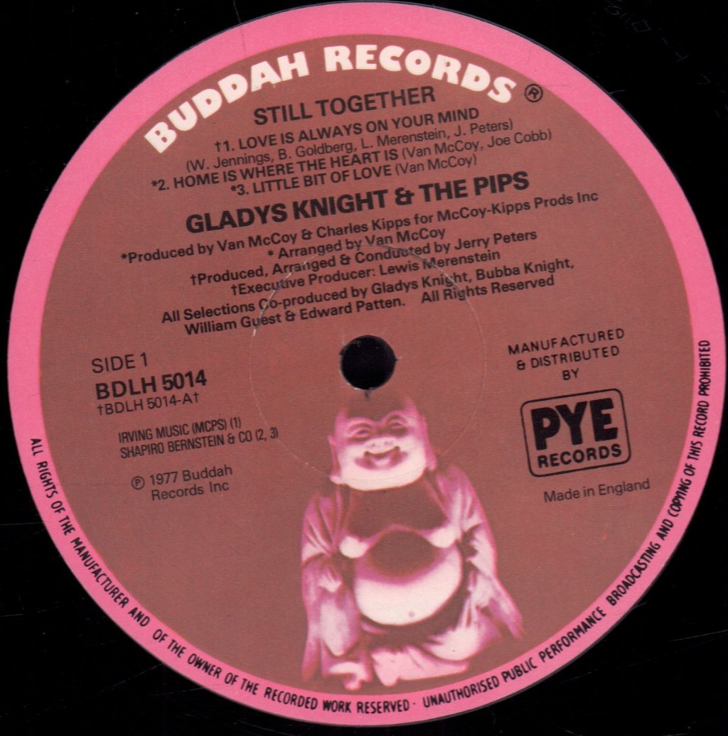Gladys Knight And The Pips - Still Together - Lp