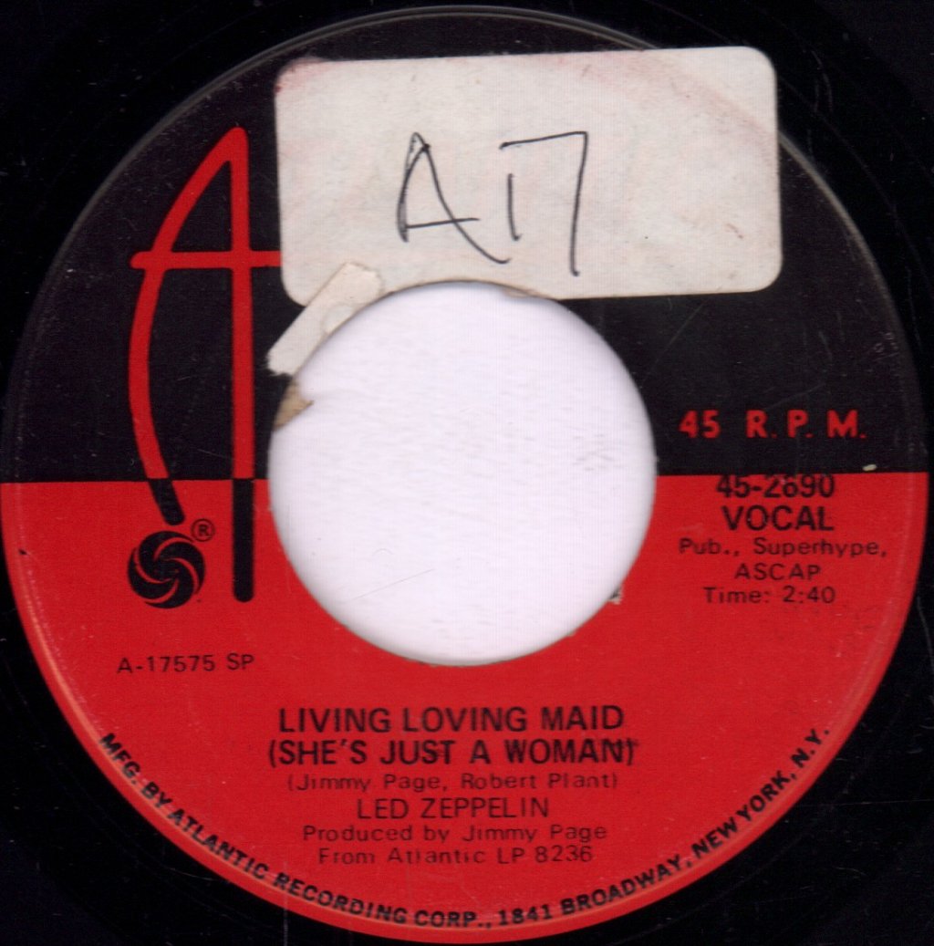 Led Zeppelin - Whole Lotta Love - 7 Inch