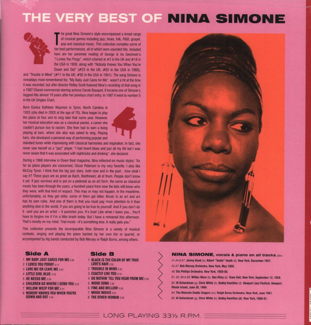 Nina Simone - The Very Best of Nina Simone - Lp